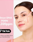 Pink Peptide 12 PDRN Serum With Salmon DNA PDRN 10,320ppm, 12 Peptides, Niacinamide, Skin glow, Hydrating, Moisturizing, Firming, Uneven Skin Tone, Korean Skincare, 33ml, 1.11 fl.oz.