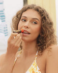 Poppy & Pout Citrus Sunrise Jumbo Lip Balm | All Natural Lip Balms & Moisturizers | Hydrates with Beeswax, Vitamin E, Organic Coconut Oil | Cruelty-Free | Lip Balm in Recyclable Cardboard Tube