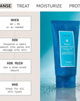 Naturium Benzoyl Peroxide Cream Cleanser 5%, Gentle Blemish Treatment for Face, 5 oz