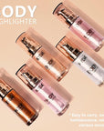 Body Shimmer Oil,Liquid Glow Illuminator Body Luminizer Glow Oz 101