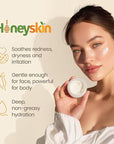 Hydrating Face Moisturizer & Body Cream with Manuka Honey Cream - Organic Face Moisturizer with Honey for Extremely Dry Skin - for Dry & Itchy Skin, Rosacea & Eczema Prone Skin 8oz