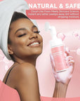 Salmon DNA PDRN Facial Cleanser | Low pH Hydrating Daily Foaming Face Wash with Soft Massage Heads | PDRN, Collagen & LHA | Gentle Pore Care & Radiant, Balanced-Looking Skin