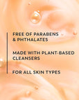 Olay Body Wash for Women, Fresh Radiance, Refreshing & Renewing, Made with Plant Based Cleansers, B3 Botanical Complex, For All Skin Types, Pineapple & Coconut Water Scent, 22 fl oz (Pack of 4)