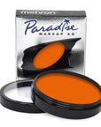 Mehron Makeup Paradise Makeup AQ Pro Size | Stage & Screen Performance, Face & Body Painting, Beauty, Cosplay, and Halloween | Water Activated Face Paint, Body Paint 1.4 oz (40 g) - Orange