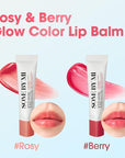SOME BY MI V10 Hyal Lip Sun Protector Berry – Pack of 2, 0.46oz – Korean Tinted Glow SPF 15 Sunscreen Lip Balm for Dry & Sensitive Lips – Hydrating with Hyaluronic Acid & Vitamin E – Korean Skin Care