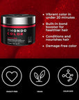 XMONDO Color Super Red Depositing