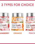 Lip Scrub, Lip Scrubs Exfoliator, Sugar