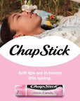 ChapStick Lip Moisturizer, Cotton Candy, 12-Pack – Limited Edition Bulk Lip Balm, Fun & Yummy, 0.15 Oz Ea