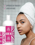 Fresh Kidz Body Wash 16.9 fl.oz. and Stick Deodorant 2.65 oz for Kids and Teens - Girls "Pink" Set