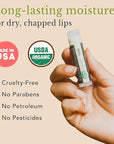 Organic Lip Balm - 4 Pack