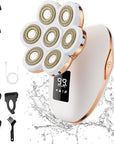 Electric Razors for Women, 7D Electric Shaver for Women, 5 in 1 Lady Shavers, Wet/Dry Bikini Trimmer, Rechargeable Facial Hair Removal, Painless Face Razor for Arms Legs Armpit Pubic Area