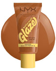 NYX PROFESSIONAL MAKEUP Buttermelt Glaze Soft Glow Skin Tint + SPF 30, Up To 12HR Wear, 05 Chai Butta