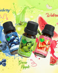 Fruit Essential Oils Set, Fragrance Oil Set for Diffuser, Scent Diffuser Oil for Candle Making- Pineapple, Sweet Orange, Grape, Green Apple, Blueberry, Watermelon