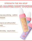 3PCS Polvo De Hadas Highlighter Glitter Stick Body