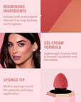 SHEGLAM Color Bloom Liquid Blush Makeup for Cheeks Hush Hush