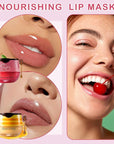 2PCS Bee Lip Balm Honey Pot
