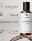 Aroma Diffuser Oil - Nile Breeze | Inspired by JW Marriott Hotel Scent | Hotel Fragrance Oil Essential Oil Blend for Aromatherapy Machines | Citrus, Jasmine & Cedarwood | for Large Rooms | 5.3 fl oz