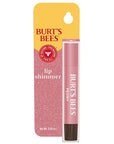 Burt's Bees Lip Shimmer Peony; Warm, Luminescent Color; High Impact, Instant Moisture; with Shea and Cocoa Butters; 100% Natural Origin (Packaging May Vary)