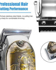 Suttik Hair Clippers for Men Professional, Cordless Barber Clippers for Hair Cutting, Beard Trimmer Hair Cutting Kit with LED Display