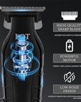 Hair Clippers for Men, Hair Trimmer, Beard Shaver Set for Men, Electric Cordless Barber Clipper Beard Trimmer, Rechargeable Fade Clipper Hair Cutting Kit