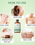 EVOKE OCCU Bergamot Essential Oil for Diffuser Skin Relaxation & DIY Wool Dryer Balls - 4 FL Oz