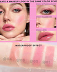 Cooling Water Jelly Tint, Cream Jelly Blush Stick Women #01