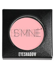 ISMINE Single Eyeshadow Powder Palette, Matte Light Pink, High Pigment, Longwear Single Eye Makeup for Day & Night