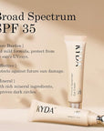Kyda mineral sunscreen eye cream,