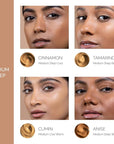 OFIR Skin Satin Medium Coverage Foundation | Buildable, Non-Creasing Finish | Vegan, Cruelty-Free, Paraben-Free Makeup | Blue Light Protection | 1 FL OZ (Anise - Medium Deep Warm)