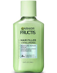 Garnier Fructis Hair Filler Moisture Repair Serum Treatment, Moisturizing Hair Serum for Curls and Waves with Hyaluronic Acid, 3.75 Fl Oz, 1 Count