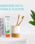 Himalaya Botanique Whitening Complete Care Toothpaste, Teeth Whitening, Fights Plaque, Fluoride Free, No Artificial Flavors, SLS Free, Cruelty Free, Foaming, Simply Mint Flavor, 5.29 Oz, 2 Pack