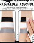 BOBISUKA Grey Face & Body Paint Stick Water-Based Washable Face Paint Makeup Stick for Halloween Skeleton, Skull, Zombie, Vampire, Cosplay, SFX, Sports Eye Black & Costume Party