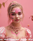 MEICOLY Light Pink Halloween Face Body Paint,2.37Oz Large Tube Water Based Body Paint for Adults and Children,Pastel Pale Pink Face Paint for Stage SFX Special Effects Cosplay Makeup