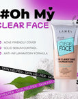 Lamel - Oh my Clear Face Foundation-404 Custard 40ml
