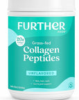 Further Food Unflavored Collagen Peptides Powder, Grass-Fed Pasture-Raised Hydrolyzed Type 1 & 3 Protein Gut Health