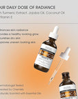 Advanced Clinicals Turmeric Oil Serum For Face | Facial Skin Care Serum With Jojoba + Coconut Oil To Improve Appearance Of Dark Spots & Uneven Skin Tone | Antioxidant Dry Skin Moisturizer, 2-Pack