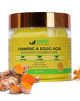 AMVital Turmeric Kojic Acid Cleansing Pads - Gently Exfoliates, Brightens & Evens Skin Tone - Hydrating Turmeric Exfoliating Cleansing Pads for Face - Nourishing Kojic Acid Cleanser