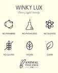 Winky Lux Flower Balm, pH Lip Balm, Color Changing Lipstick and Tinted Stain, Vegan & Cruelty Free Lip Balm, Hydrate & Plump, Sheer Pink Lipstick, Blue Flower