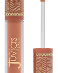 Juvia's Place Coffee Shop Lip Gloss - Coffee Break - Hydrating Butter Lip Gloss for Women, Long-Lasting Shine, Moisturizing Glass-like Finish, Plumping Non-sticky, Suitable for every vibe