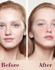 Cilrofelr Dewy Liquid Blush, Soft Cream Liquid Blush Nude Peach)