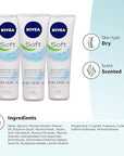 NIVEA Soft Moisturizing Creme 2.60 oz (Pack of 6)