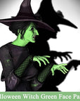 MEICOLY Lime Green Face Body Paint Stick,Elphaba Green Face Paint,Body Paint for Halloween SFX Cosplay Witch Makeup for Kids and Adults,Hunting Camo Paint,St Patricks Day Accessories