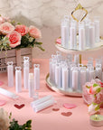 100 Pcs Lip Balm Bulk Heart Gift