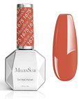 Melodysusie thick orange gel nail