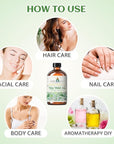 EVOKE OCCU 100% Pure Tea Tree Oil, for Skin, Face, Toenails, Add to Body Wash, Soap, Foot Soak - 4 FL Oz