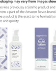 Amazon Basics Oil-free Facial Moisturizer for Sensitive Skin, Fragrance Free, 4 Fluid Ounce (Previously Solimo)