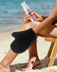 Self Tanning Mitt Applicator Self Tan Black Tanning Mitts Self Tanner are Machine Washable And Reusable Sunless Tanning Mit Ultra Soft and Streak Free
