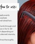 Four Reasons Color Mask - Red Copper - (27 Colors) Toning Treatment, Color Depositing Conditioner, Tone & Enhance Color-Treated Hair - Semi Permanent Hair Dye, Vegan and Cruelty-Free, 6.76 fl oz