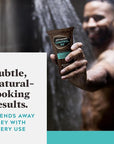 Just for Men Control GX Grey Reducing Shampoo for Textured Hair, Gradual Hair Color for Men with Keratin, 4 Fl Oz - Pack of 1 (Packaging May Vary)