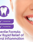 ioRinse Maximum Relief (MR) Mouthwash - Dentist & Oncologist Approved & Recommended for Patients with Oral Mucositis, Mouth Sores, Oral Ulcers, Dry Mouth, Canker Sores and Mouth Irritation. Mint 1L